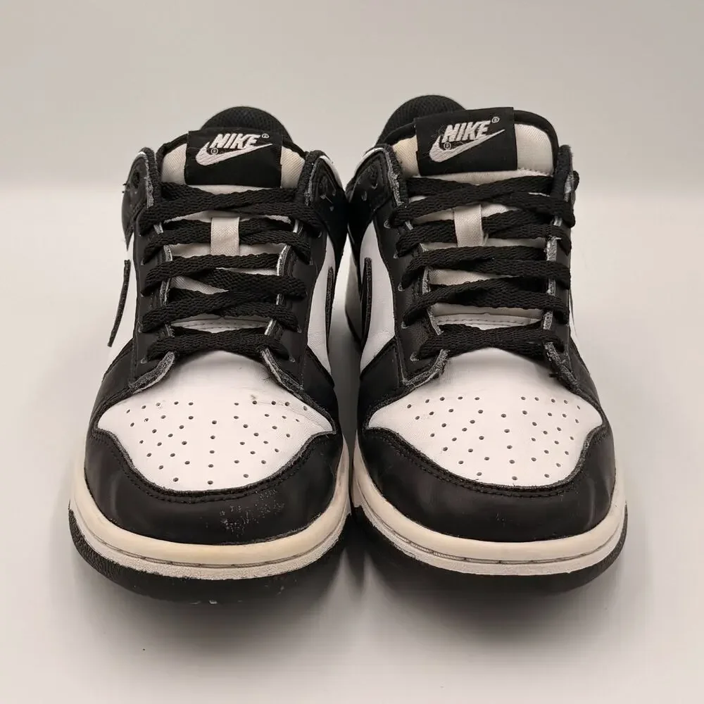 Nike Dunk Low GS Black White Panda Sneakers Size US 6.5Y